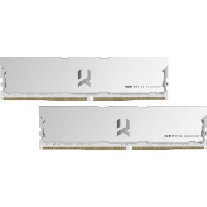 Модуль памяті для компютера DDR4 16GB (2x8GB) 4000 MHz IRDM PRO White Goodram (IRP-W4000D4V64L18S/16GDC)