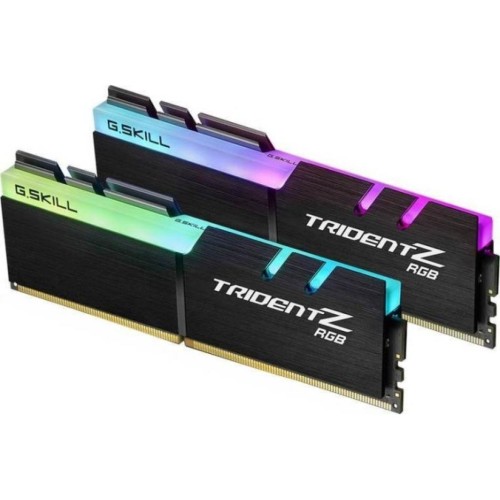 Модуль памяті для компютера DDR 64GB (2x32GB) 3200 MHz Trident Z RGB G.Skill (F4-3200C14D-64GTZR)