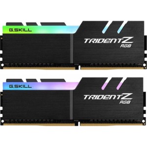 Модуль памяті для компютера DDR 64GB (2x32GB) 3200 MHz Trident Z RGB G.Skill (F4-3200C14D-64GTZR)