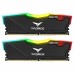 Модуль памяті для компютера DDR4 8GB (2x4GB) 3000 MHz T-Force Delta Black RGB Team (TF3D48G3000HC16CDC01)