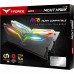 Модуль памяті для компютера DDR4 16GB (2x8GB) 4000 MHz T-Force Night Hawk White RGB Team (TF2D416G4000HC18EDC01)