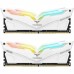 Модуль памяті для компютера DDR4 16GB (2x8GB) 4000 MHz T-Force Night Hawk White RGB Team (TF2D416G4000HC18EDC01)