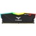 Модуль памяті для компютера DDR4 4GB 2666 MHz T-Force Delta Black RGB Team (TF3D44G2666HC15B01)