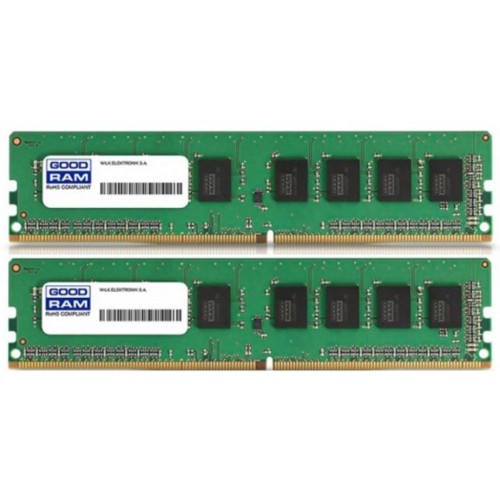 Модуль памяті для компютера DDR4 32GB (2x16GB) 2666 MHz Goodram (GR2666D464L19/32GDC)