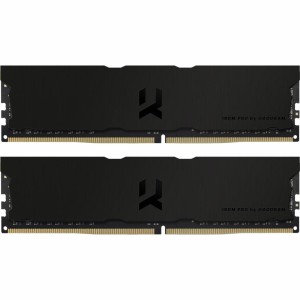 Модуль памяті для компютера DDR4 16GB (2x8GB) 3600 MHz Iridium Pro Deep Black Goodram (IRP-K3600D4V64L18S/16GDC)