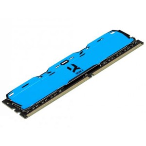Модуль памяті для компютера DDR4 8GB (2x4GB) 3000 MHz Iridium X Blue Goodram (IR-XB3000D464L16S/8GDC)