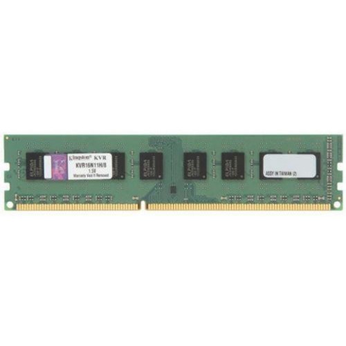 Модуль памяті для компютера DDR3 8GB 1600 MHz Kingston (KVR16N11H/8WP)