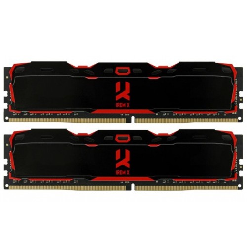 Модуль памяті для компютера DDR4 16GB (2X8GB) 3200 MHz IRDM X Black Goodram (IR-X3200D464L16SA/16GDC)