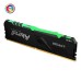 Модуль памяті для компютера DDR4 4GB 3000 MHz Fury Beast RGB Kingston Fury (ex.HyperX) (KF430C15BBA/8)