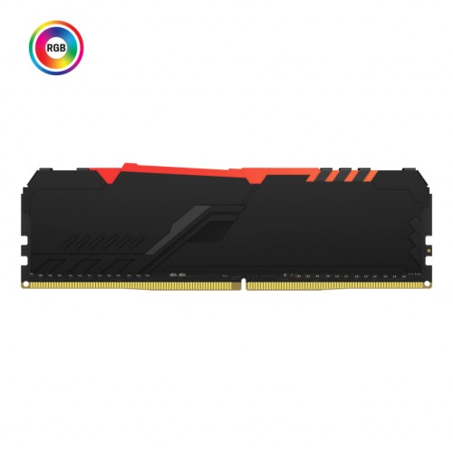 Модуль памяті для компютера DDR4 32GB 3200 MHz Fury Beast RGB Kingston Fury (ex.HyperX) (KF432C16BBA/32)