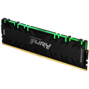 Модуль памяті для компютера DDR4 8GB 3200 MHz Renegade RGB Kingston Fury (ex.HyperX) (KF432C16RBA/8)