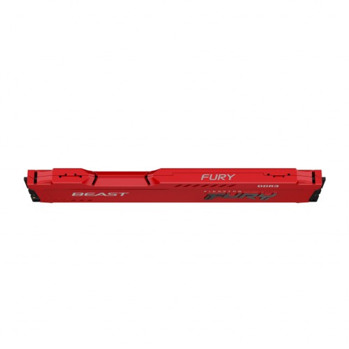 Модуль памяті для компютера DDR3 4GB 1600 MHz Fury Beast Red Kingston Fury (ex.HyperX) (KF316C10BR/4)