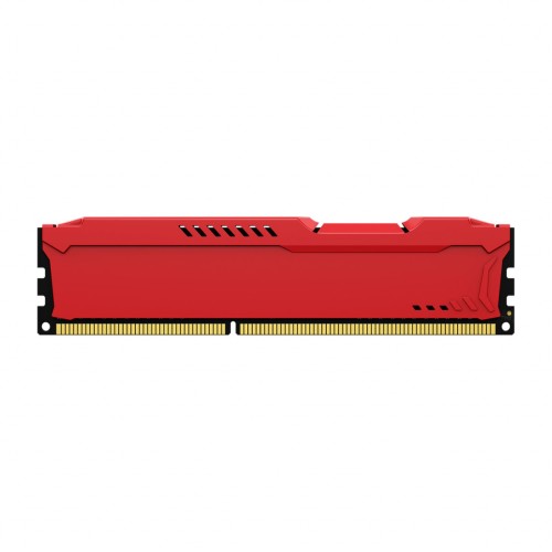 Модуль памяті для компютера DDR3 8GB (2x4GB) 1600 MHz Fury Beast Red Kingston Fury (ex.HyperX) (KF316C10BRK2/8)