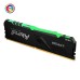 Модуль памяті для компютера DDR4 8GB 3200 MHz Fury Beast RGB Kingston Fury (ex.HyperX) (KF432C16BBA/8)