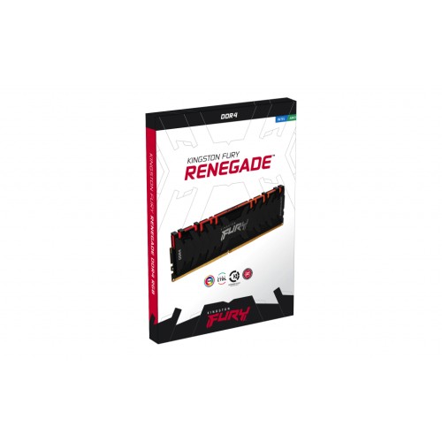 Модуль памяті для компютера DDR4 16GB 3600 MHz Fury Renegade RGB Kingston Fury (ex.HyperX) (KF436C16RB1A/16)