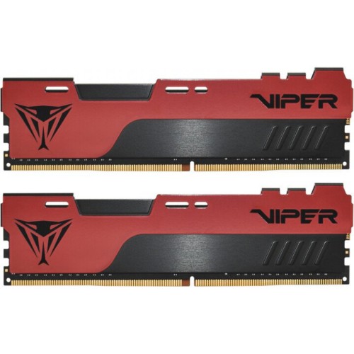 Модуль памяті для компютера DDR4 32GB (2x16GB) 3200 MHz Viper Elite II Red Patriot (PVE2432G320C8K)