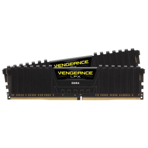 Модуль памяті для компютера DDR4 16GB (2x8GB) 3600 MHz Vengeance LPX Black Corsair (CMK16GX4M2Z3600C18)