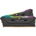 Модуль памяті для компютера DDR4 16GB (2x8GB) 3600 MHz Vengeance RGB Pro SL Black Corsair (CMH16GX4M2Z3600C18)