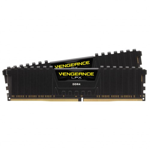 Модуль памяті для компютера DDR4 32GB (2x16GB) 3600 MHz Vengeance LPX Black Corsair (CMK32GX4M2D3600C18)