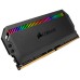 Модуль памяті для компютера DDR4 32GB (2x16GB) 3200 MHz Dominator Platinum RGB Black Corsair (CMT32GX4M2E3200C16)