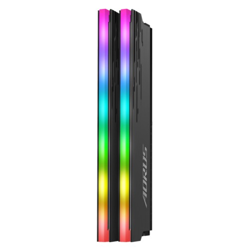 Модуль памяті для компютера DDR4 16GB (2x8GB) 3733 MHz AORUS RGB Fusion 2.0 Memory boost GIGABYTE (GP-ARS16G37D)