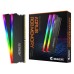 Модуль памяті для компютера DDR4 16GB (2x8GB) 3733 MHz AORUS RGB Fusion 2.0 Memory boost GIGABYTE (GP-ARS16G37D)