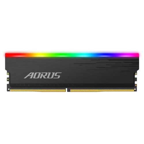 Модуль памяті для компютера DDR4 16GB (2x8GB) 3733 MHz AORUS RGB Memory boost GIGABYTE (GP-ARS16G37)