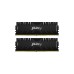 Модуль памяті для компютера DDR4 32GB (2x16GB) 4000 MHz Renegade Black Kingston Fury (ex.HyperX) (KF440C19RB1K2/32)