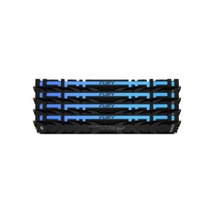 Модуль памяті для компютера DDR4 32GB (4x8GB) 3600 MHz Renegade RGB Black Kingston Fury (ex.HyperX) (KF436C16RBAK4/32)