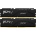 Модуль памяті для компютера DDR5 32GB (2x16GB) 4800 MHz Beast Black Kingston Fury (ex.HyperX) (KF548C38BBK2-32)