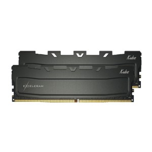 Модуль памяті для компютера DDR4 32GB (2x16GB) 2666 MHz Black Kudos eXceleram (EKBLACK4322619AD)