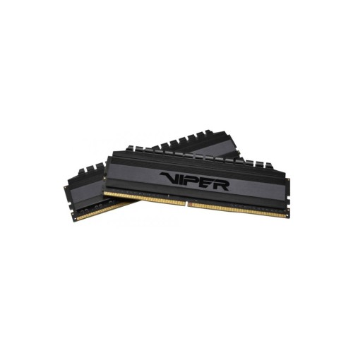 Модуль памяті для компютера DDR4 16GB (2x8GB) 4000 MHz Viper 4 Blackout Patriot (PVB416G400C9K)