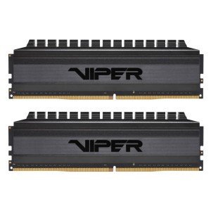 Модуль памяті для компютера DDR4 16GB (2x8GB) 4000 MHz Viper 4 Blackout Patriot (PVB416G400C9K)