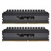 Модуль памяті для компютера DDR4 16GB (2x8GB) 4000 MHz Viper 4 Blackout Patriot (PVB416G400C9K)