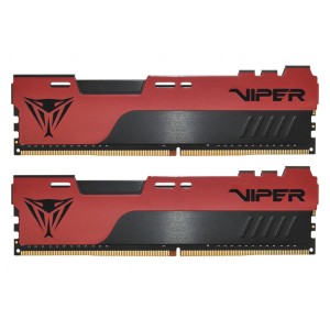 Модуль памяті для компютера DDR4 32GB (2x16GB) 4000 MHz Viper Elite II Red Patriot (PVE2432G400C0K)