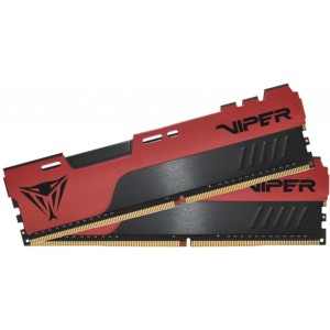 Модуль памяті для компютера DDR4 16GGB (2x8GB) 3600 MHz Viper Elite II Red Patriot (PVE2416G360C0K)