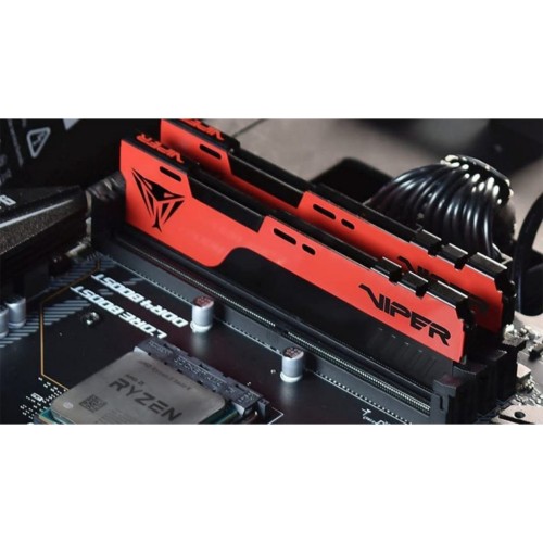 Модуль памяті для компютера DDR4 32GB (2x16GB) 2666 MHz Viper Elite II Red Patriot (PVE2432G266C6K)