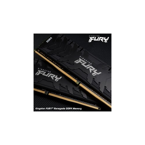 Модуль памяті для компютера DDR4 8GB 2666 MHz RenegadeBlack Kingston Fury (ex.HyperX) (KF426C13RB/8)