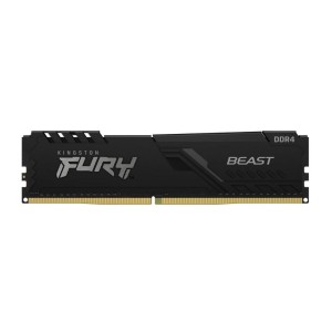 Модуль памяті для компютера DDR4 16GB 3200 MHz Beast Black Kingston Fury (ex.HyperX) (KF432C16BB/16)