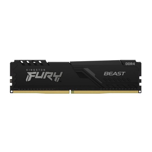 Модуль памяті для компютера DDR4 16GB 3200 MHz Beast Black Kingston Fury (ex.HyperX) (KF432C16BB/16)