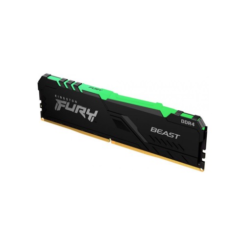 Модуль памяті для компютера DDR4 16GB 3200 MHz Beast RGB Kingston Fury (ex.HyperX) (KF432C16BBA/16)