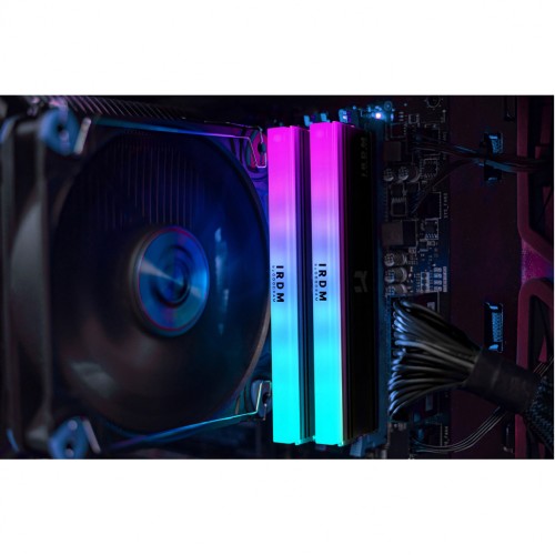 Модуль памяті для компютера DDR4 16GGB (2x8GB) 3600 MHz IRDM RGB Black Goodram (IRG-36D4L18S/16GDC)