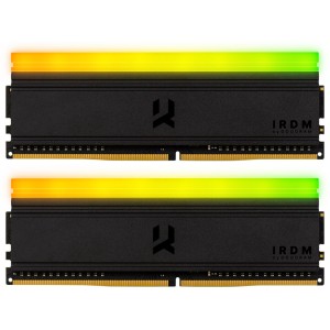 Модуль памяті для компютера DDR4 16GGB (2x8GB) 3600 MHz IRDM RGB Black Goodram (IRG-36D4L18S/16GDC)