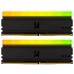 Модуль памяті для компютера DDR4 16GGB (2x8GB) 3600 MHz IRDM RGB Black Goodram (IRG-36D4L18S/16GDC)