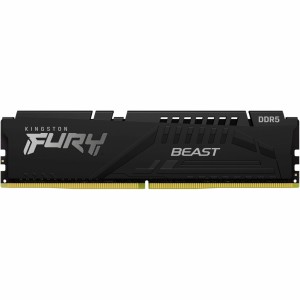 Модуль памяті для компютера DDR5 16GB 5600 MHz Beast Black Kingston Fury (ex.HyperX) (KF556C40BB-16)