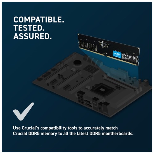 Модуль памяті для компютера DDR5 32GB 4800 MHz Micron (CT32G48C40U5)