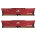 Модуль памяті для компютера DDR4 32GB (2x16GB) 3200 MHz T-Force Vulcan Z Red Team (TLZRD432G3200HC16CDC01)