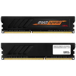 Модуль памяті для компютера DDR4 32GB (2x16GB) 3600 MHz EVO Spear Geil (GSB432GB3600C18BDC)