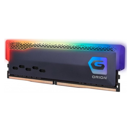 Модуль памяті для компютера DDR4 32GB (2x16GB) 3600 MHz Orion RGB TITANIUM GREY Geil (GOSG432GB3600C18BDC)