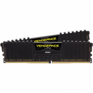 Модуль памяті для компютера DDR4 16GB (2x8GB) 2666 MHz Vengeance LPX Corsair (CMK16GX4M2D2666C16)